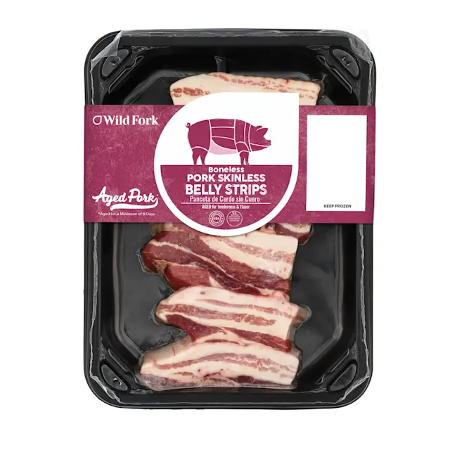 3570 packaging Skinless Pork Belly Strips