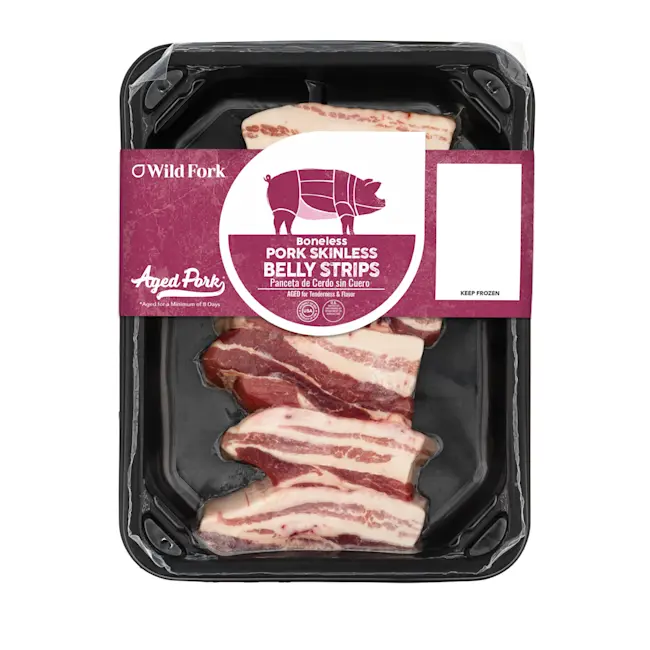 3570 packaging Skinless Pork Belly Strips