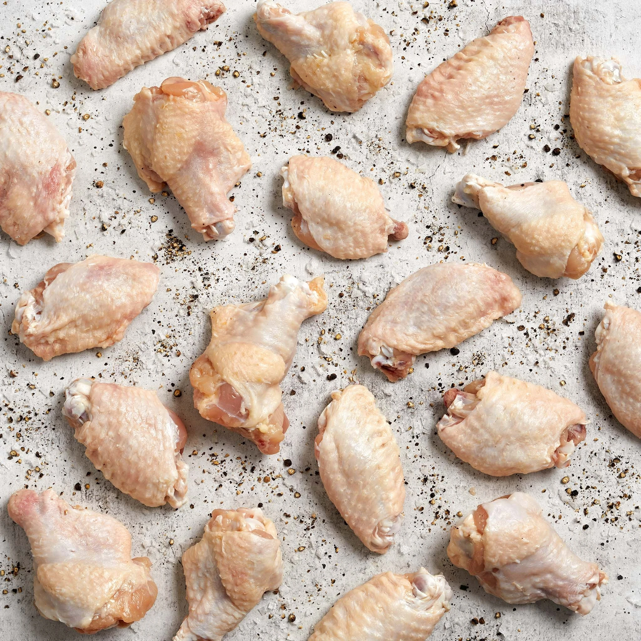 4209 WF Raw kosher chicken wing party 007 Poultry
