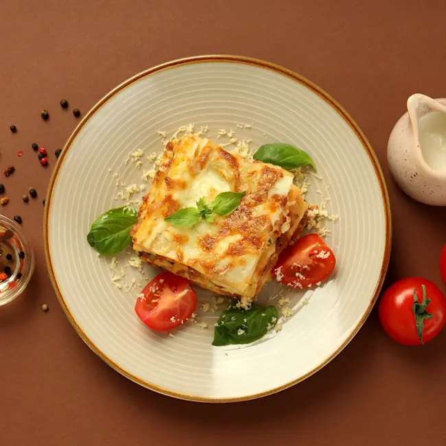 22636 COOKED Roasted Vegetable Lasagna 400g - LCR
