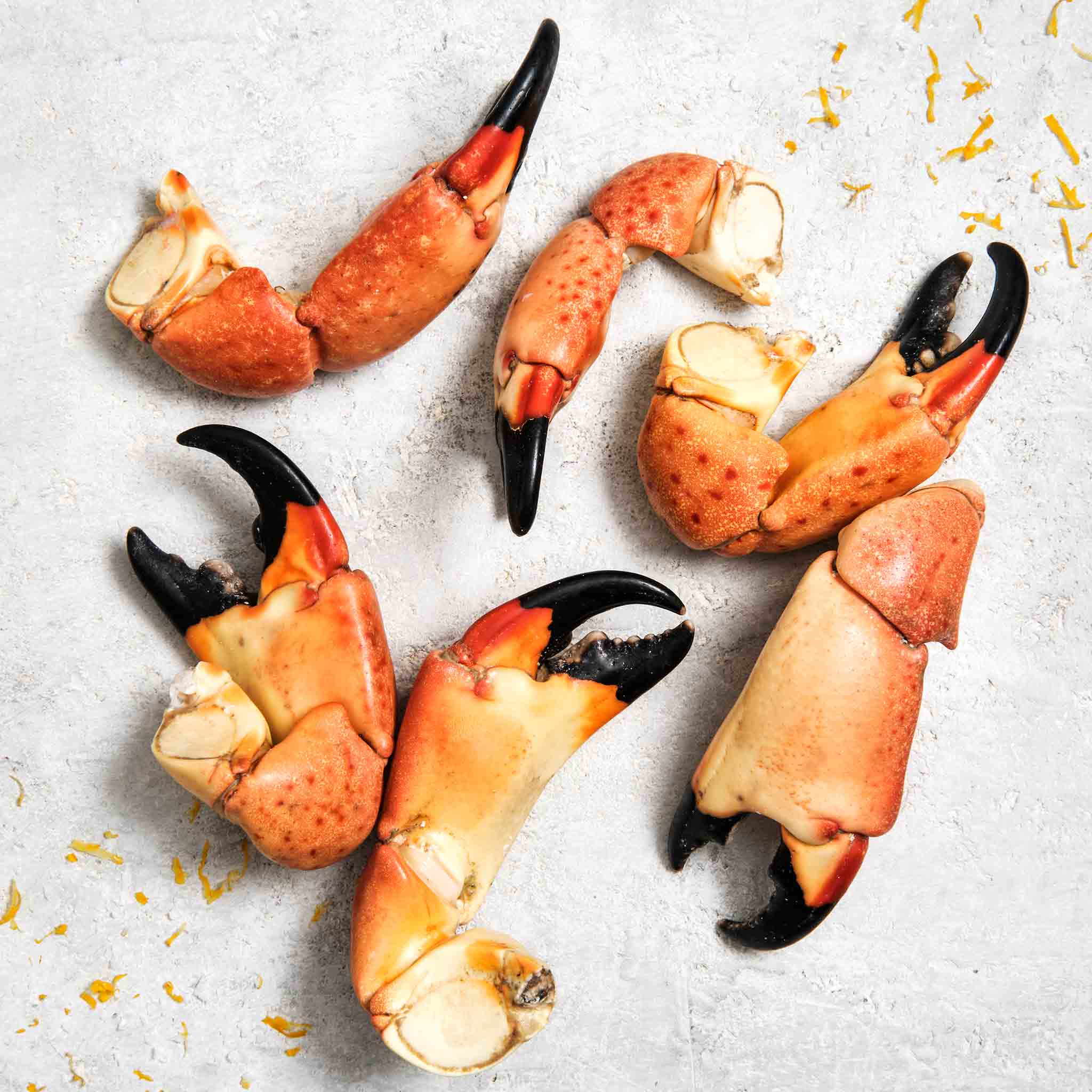 6136 WF Raw Jumbo Stone Crab Claws Seafood