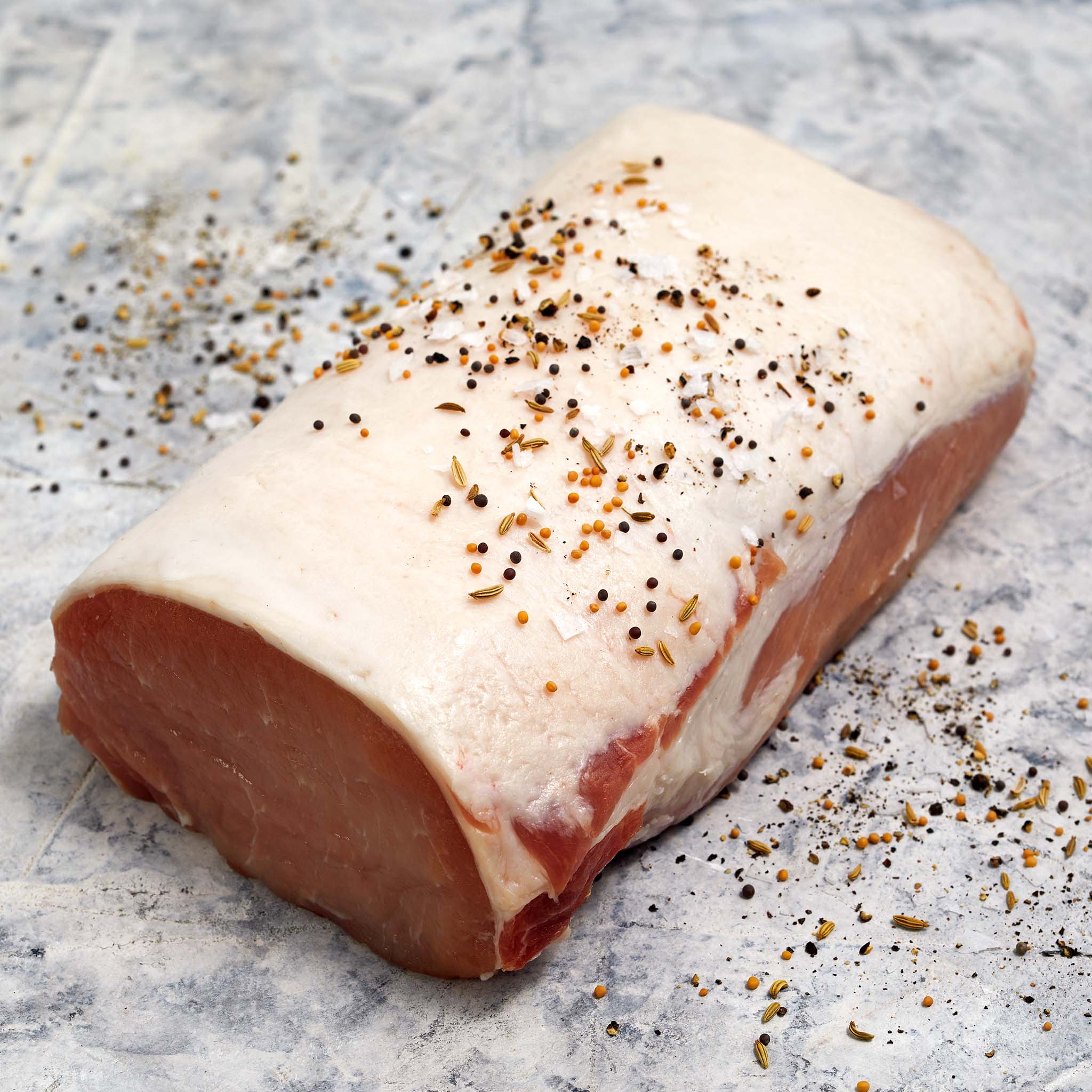3202 RAW Pork Loin Half Roast