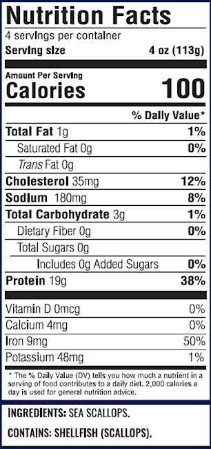 6344 - Sea Scallop Dry Jumbo Pieces - NFT V2
