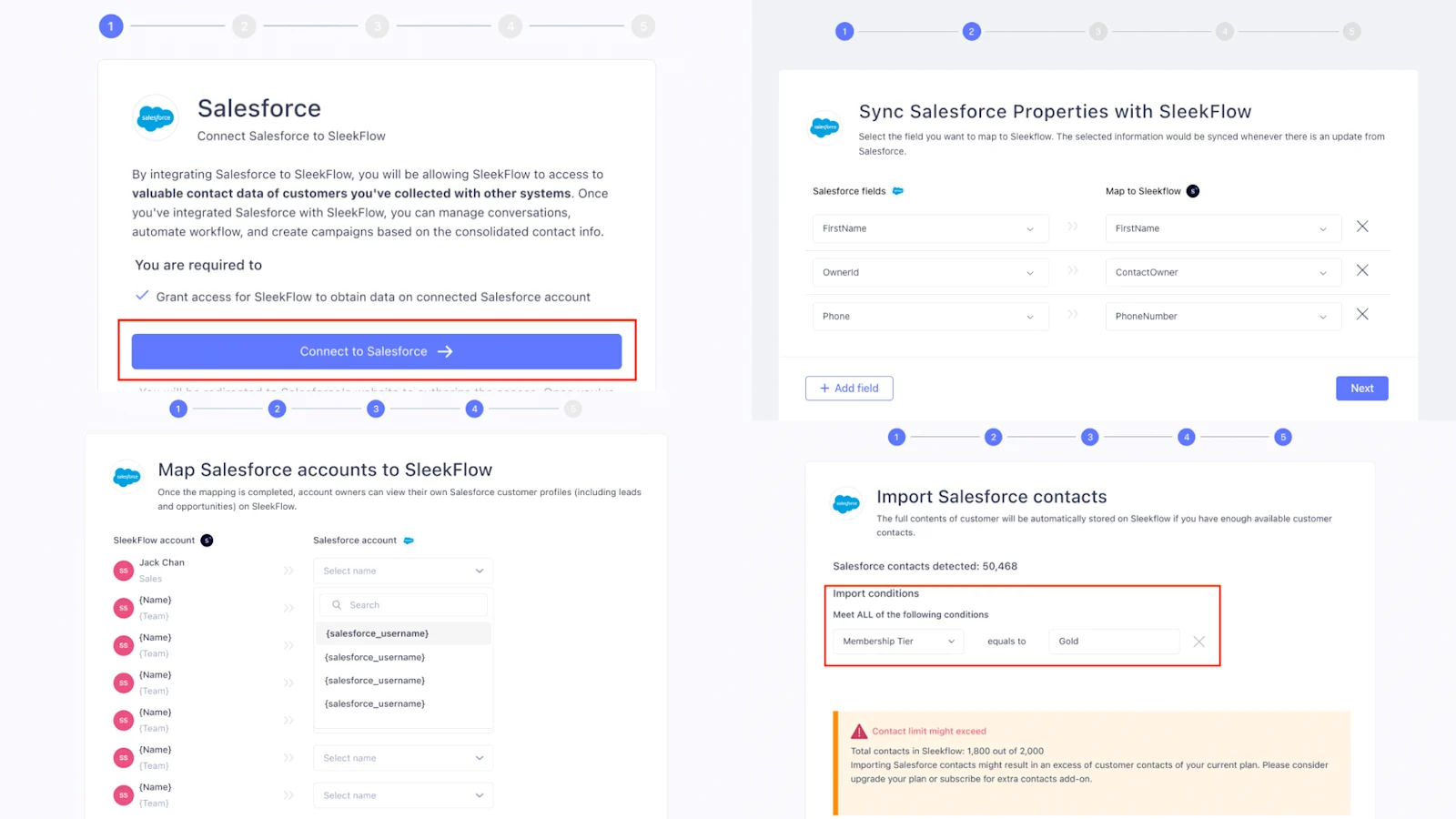 SleekFlow Salesforce integration