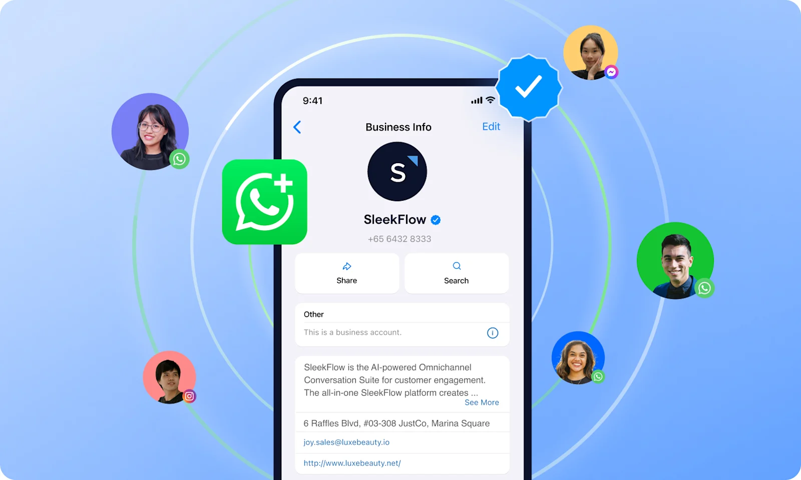 Grow your business using WhatsApp Business API with SleekFlow