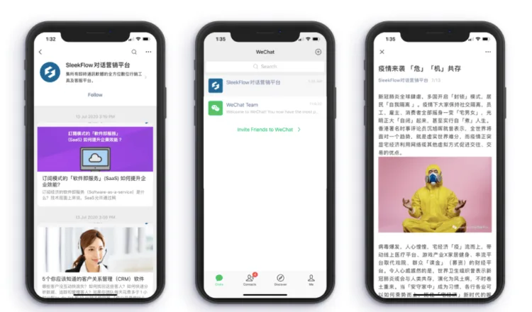 Wechat and SleekFlow