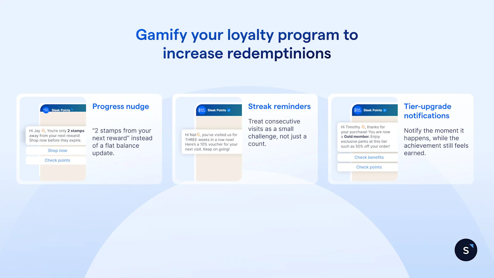 Gamify your loyalty program to increase redemptinions