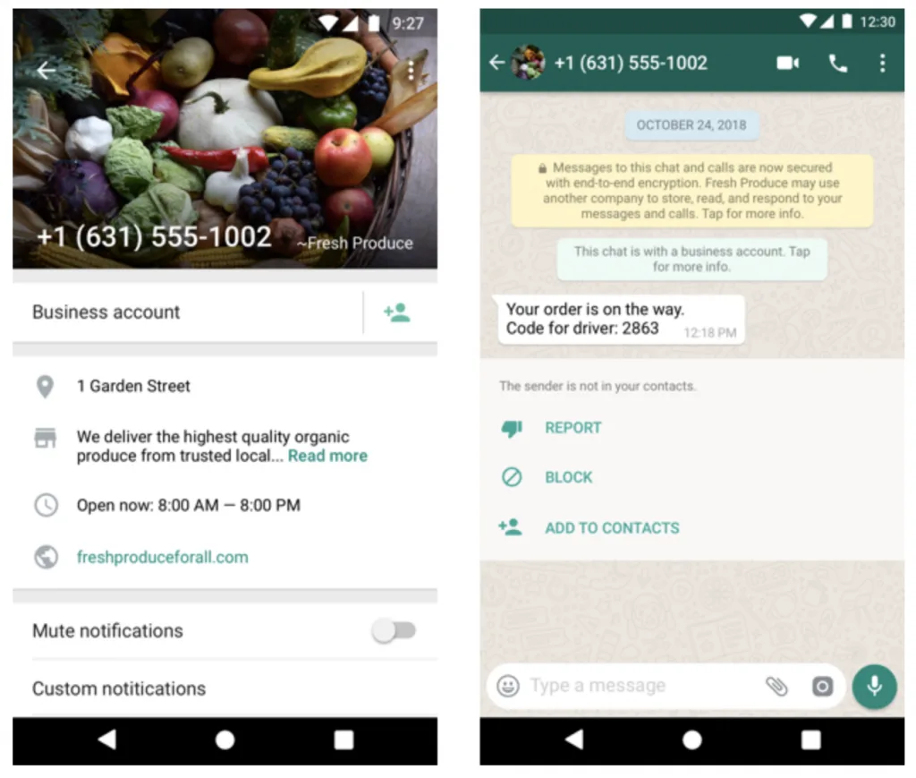 ne pas utiliser l'API officielle de WhatsApp Business