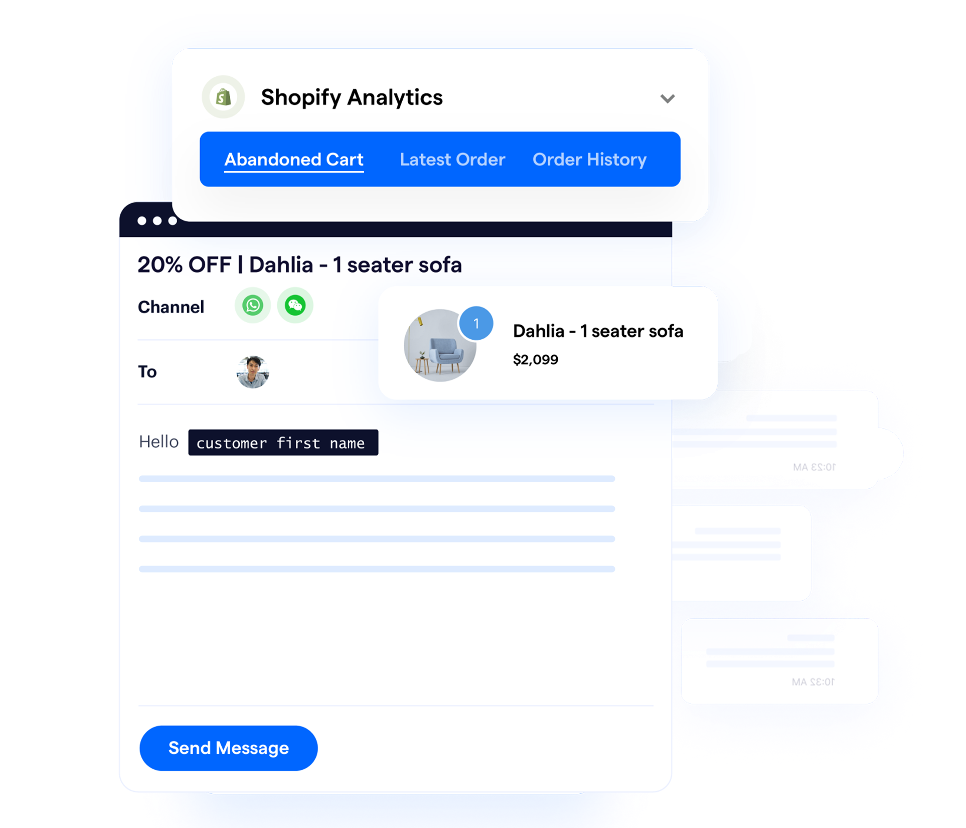 SleekFlow native Shopify integration