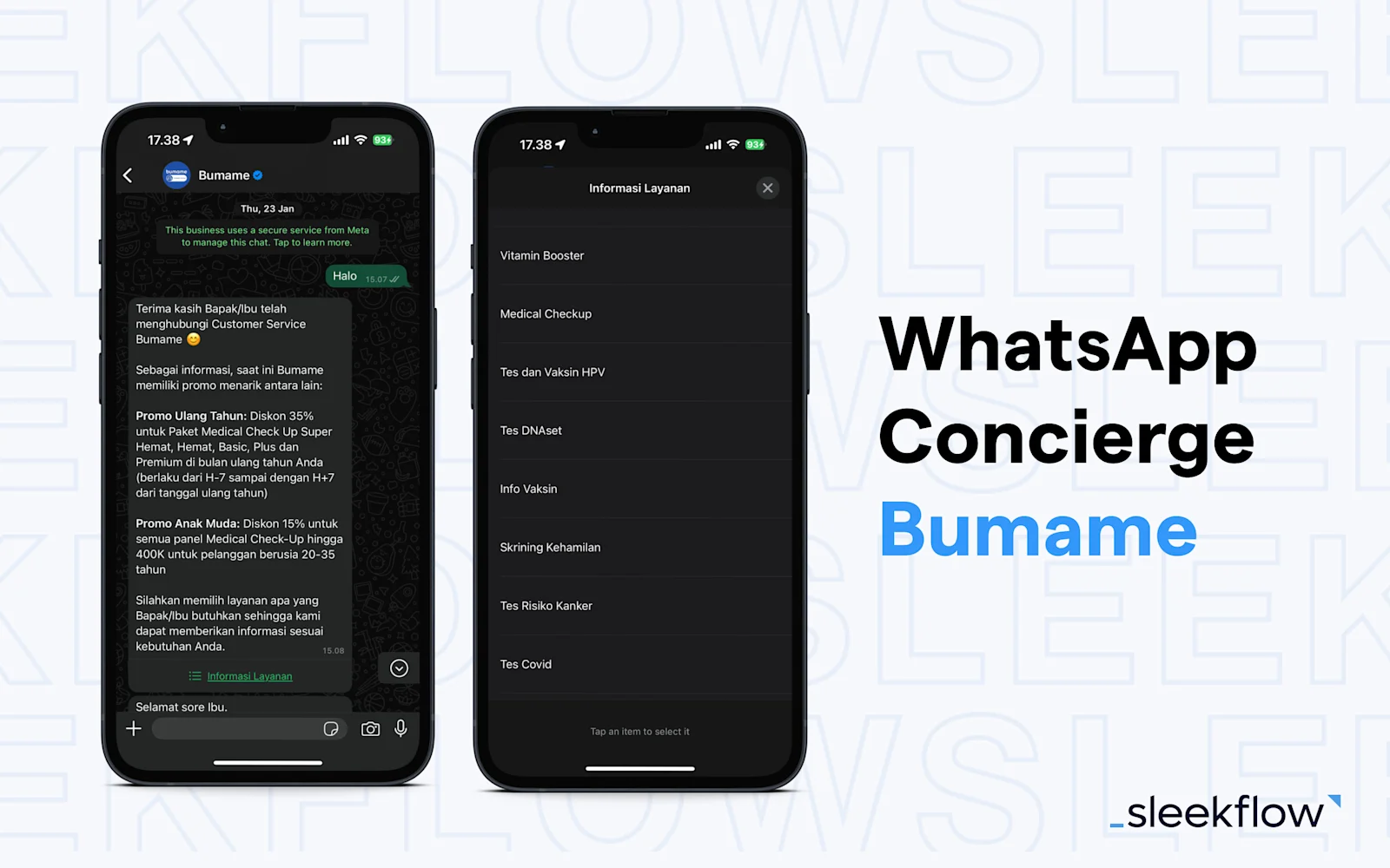 WhatsApp Concierge Bumame