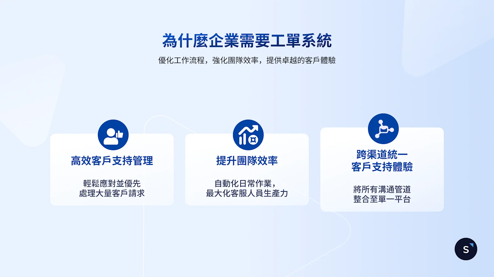 爲什麼需要工單繫統