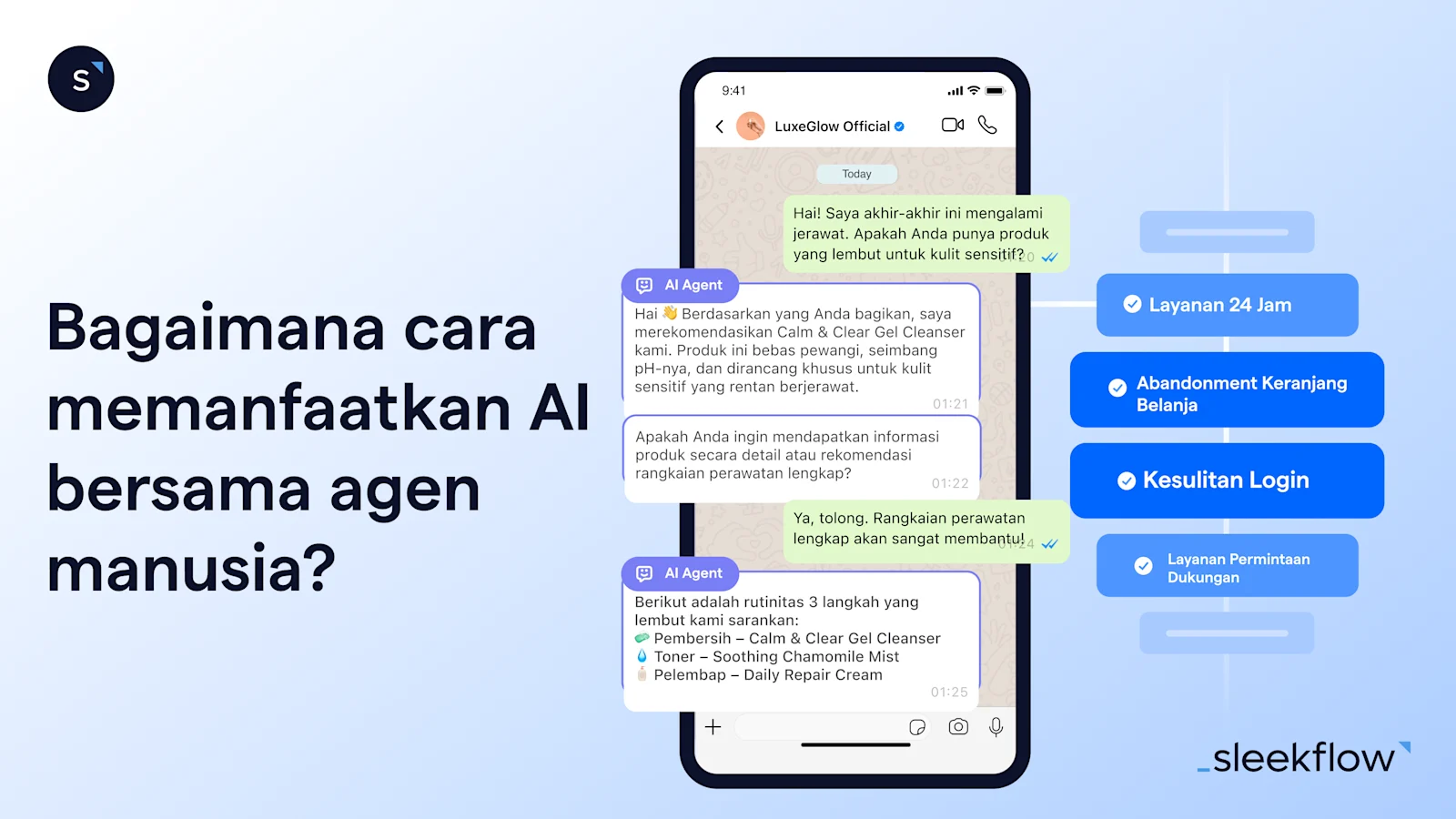 Ilustrasi bagaimana pemanfaatan manusia dan AI bekerja sama