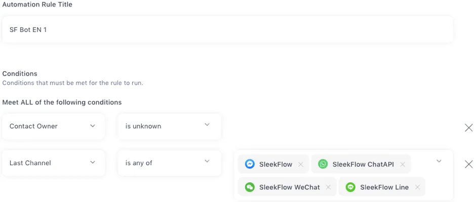 How to set up chatbot on Facebook Messenger via SleekFlow