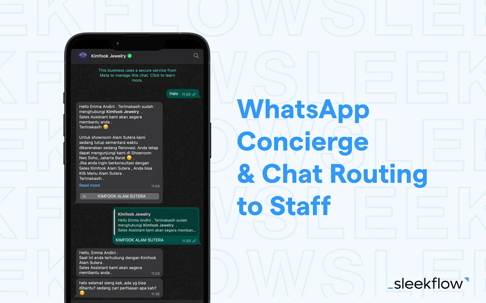 Kimfook WhatsApp Concierge