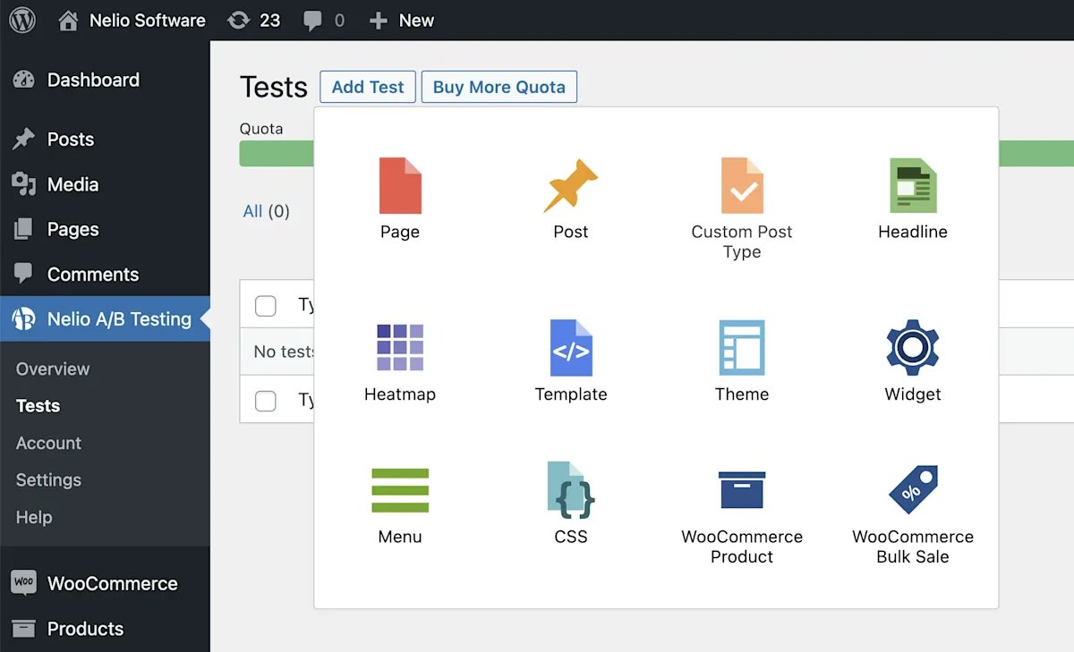 Rekomendasi software untuk ab testing serta definisinya