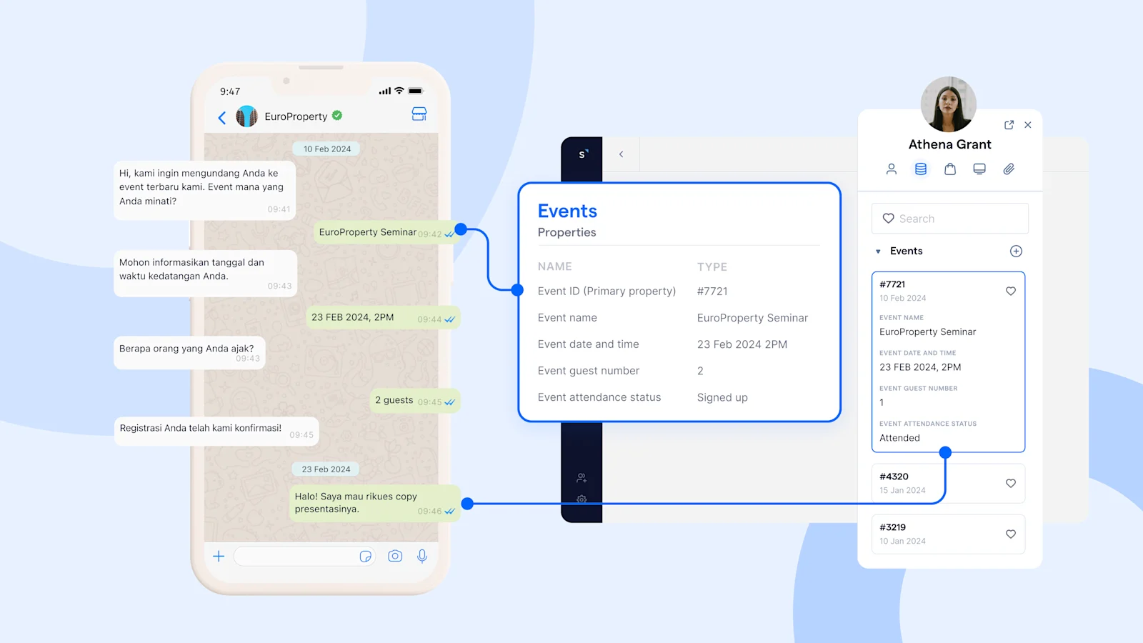 Kelola data trigger dari otomasi dan alur kerja