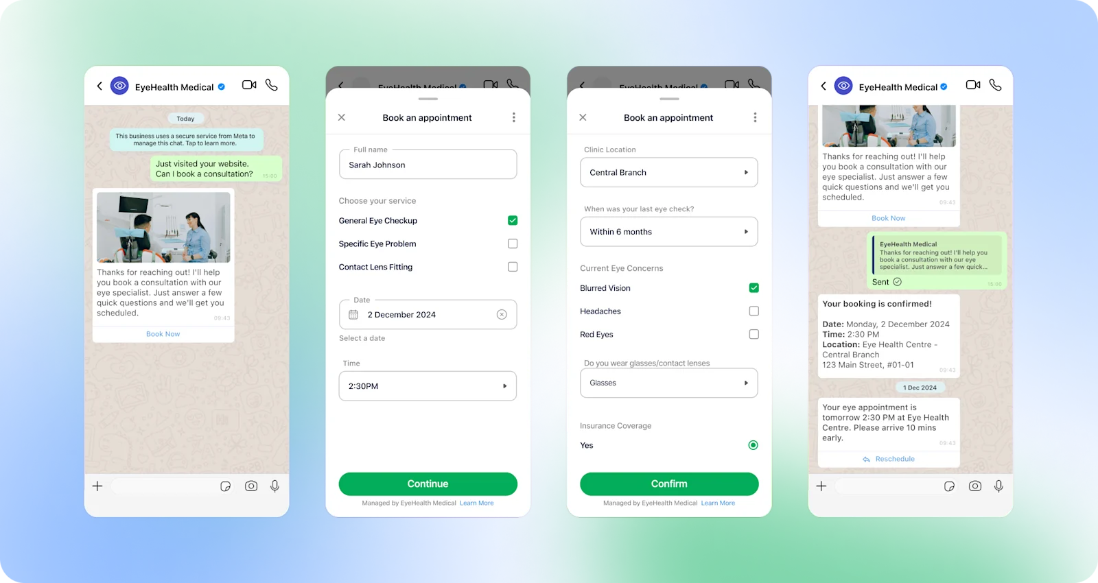 whatsapp flow Healthcare final