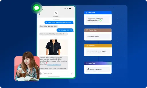 Sleekflow text message marketing
