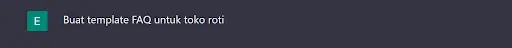 chatgpt customer service - template faq