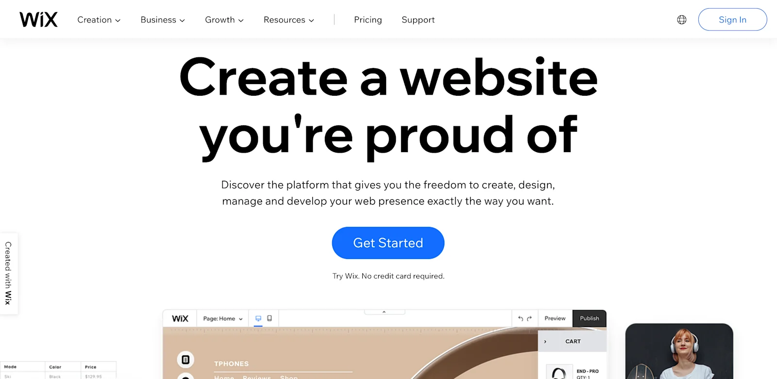 ecommerce platform wix