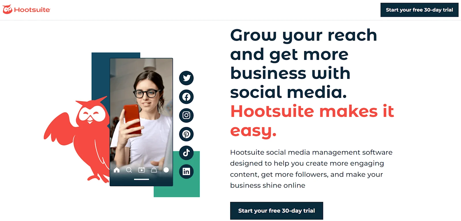 Hootsuite Website untuk Social Media Management