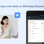 You can use chat labels on WhatsApp to create a broadcast list 
