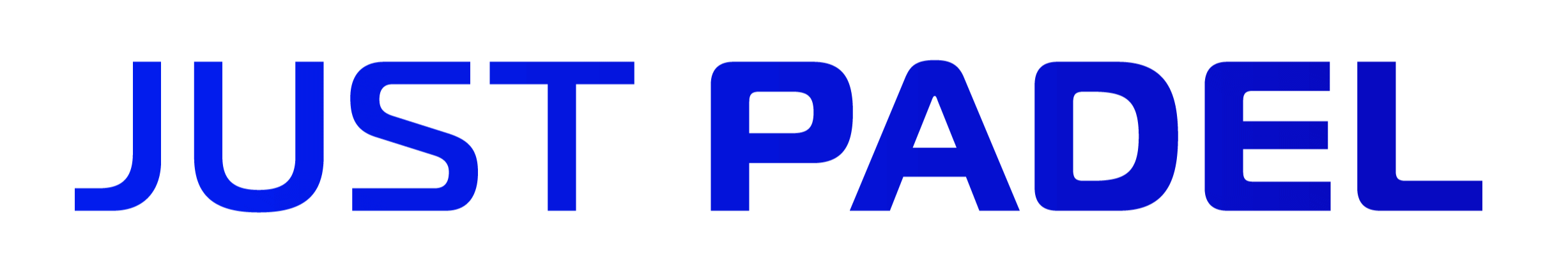 Justpadel logo color