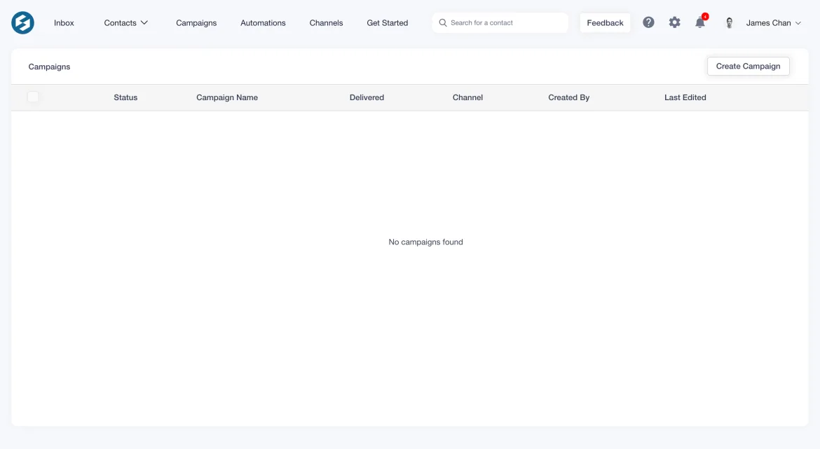 SleekFlow SMS marketing software: Create a SMS Campaign