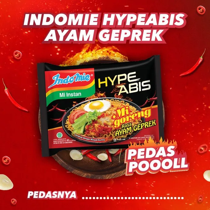 Indomie Campaign #HypeAbis