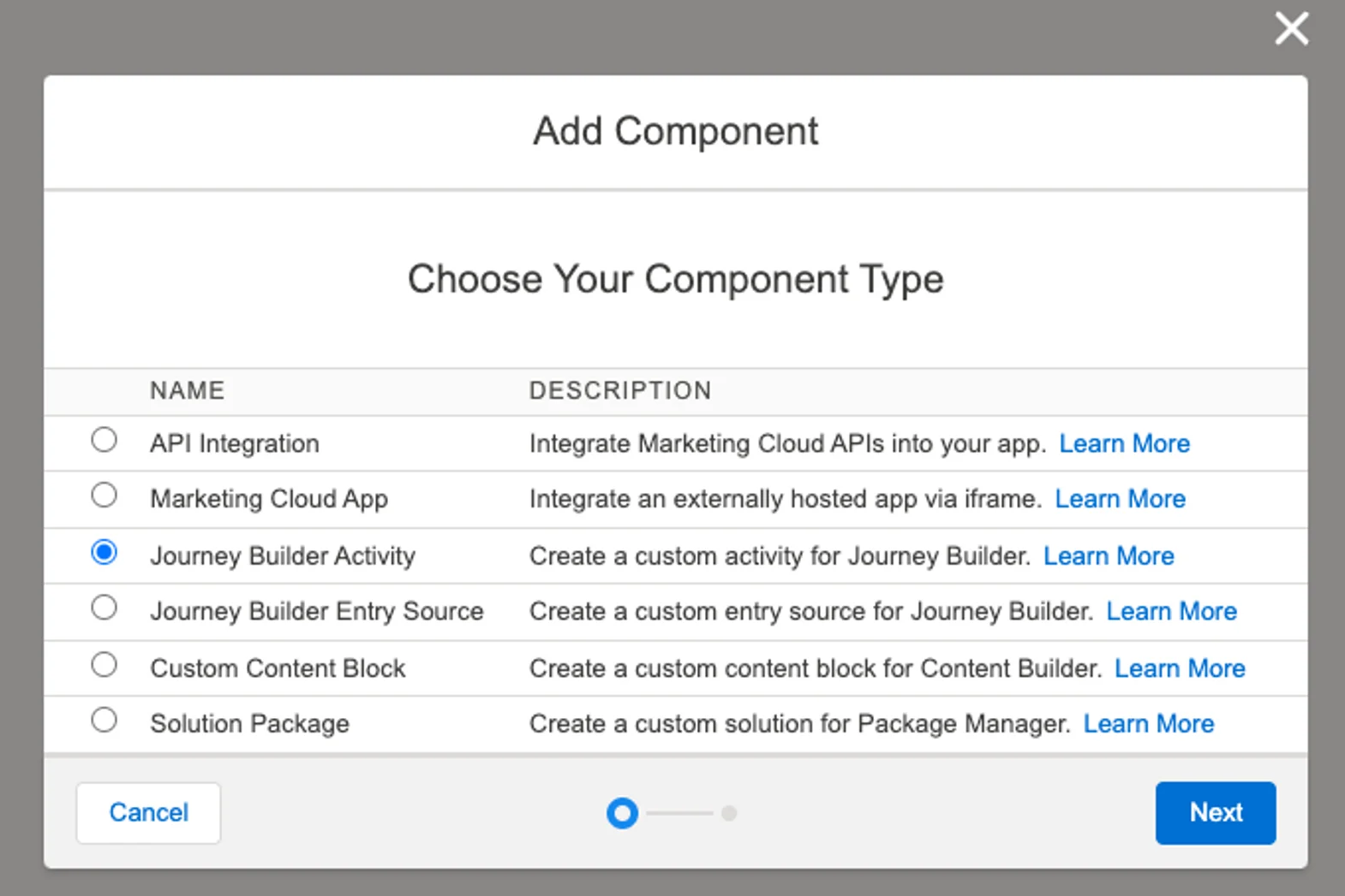 New Journey Builder Activity on Salesforce Marketing Cloud Journey Builder