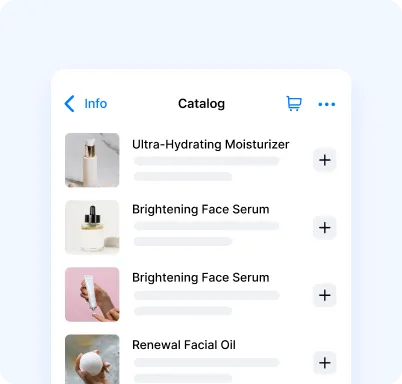 WhatsApp Catalog