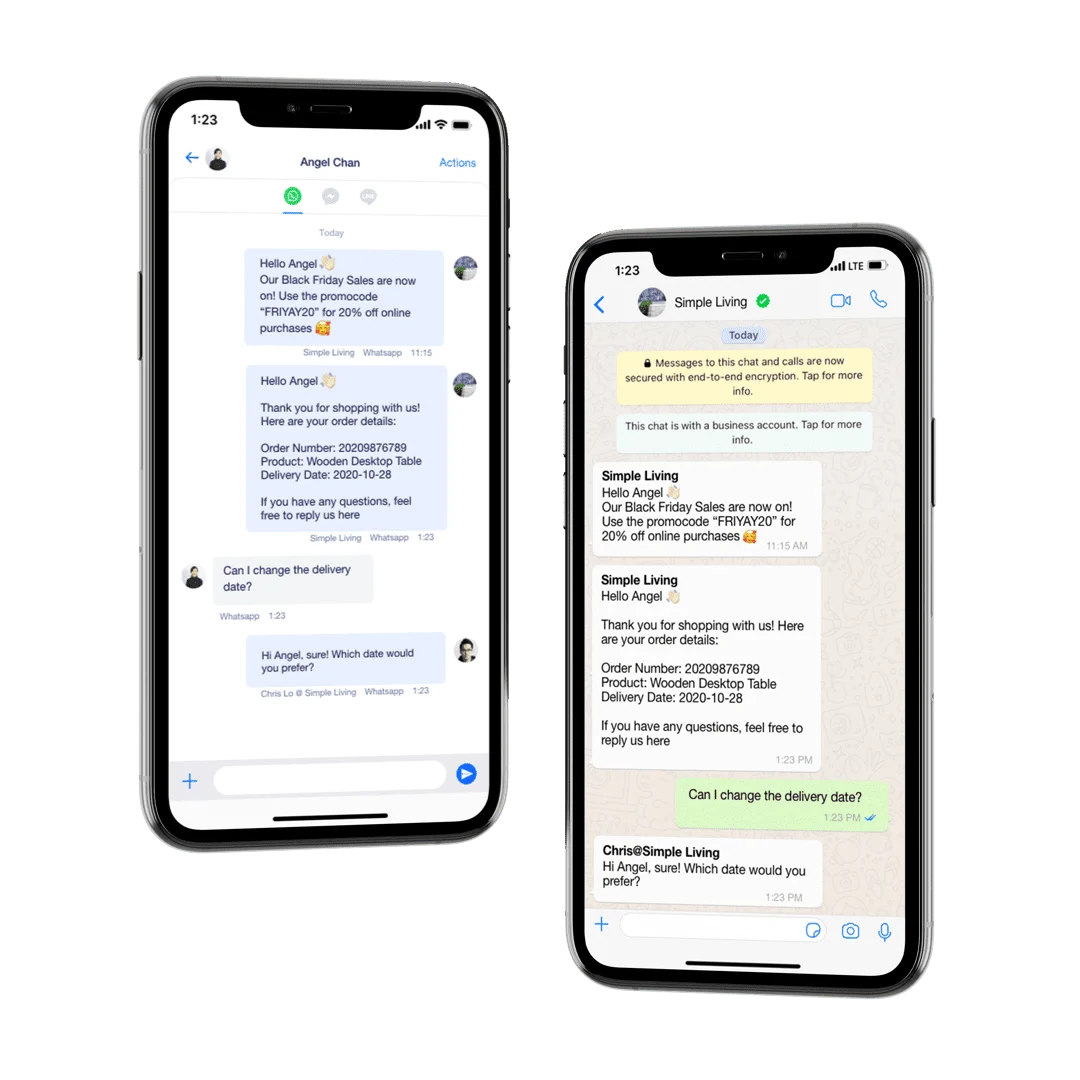 SleekFlow interface Mock Up