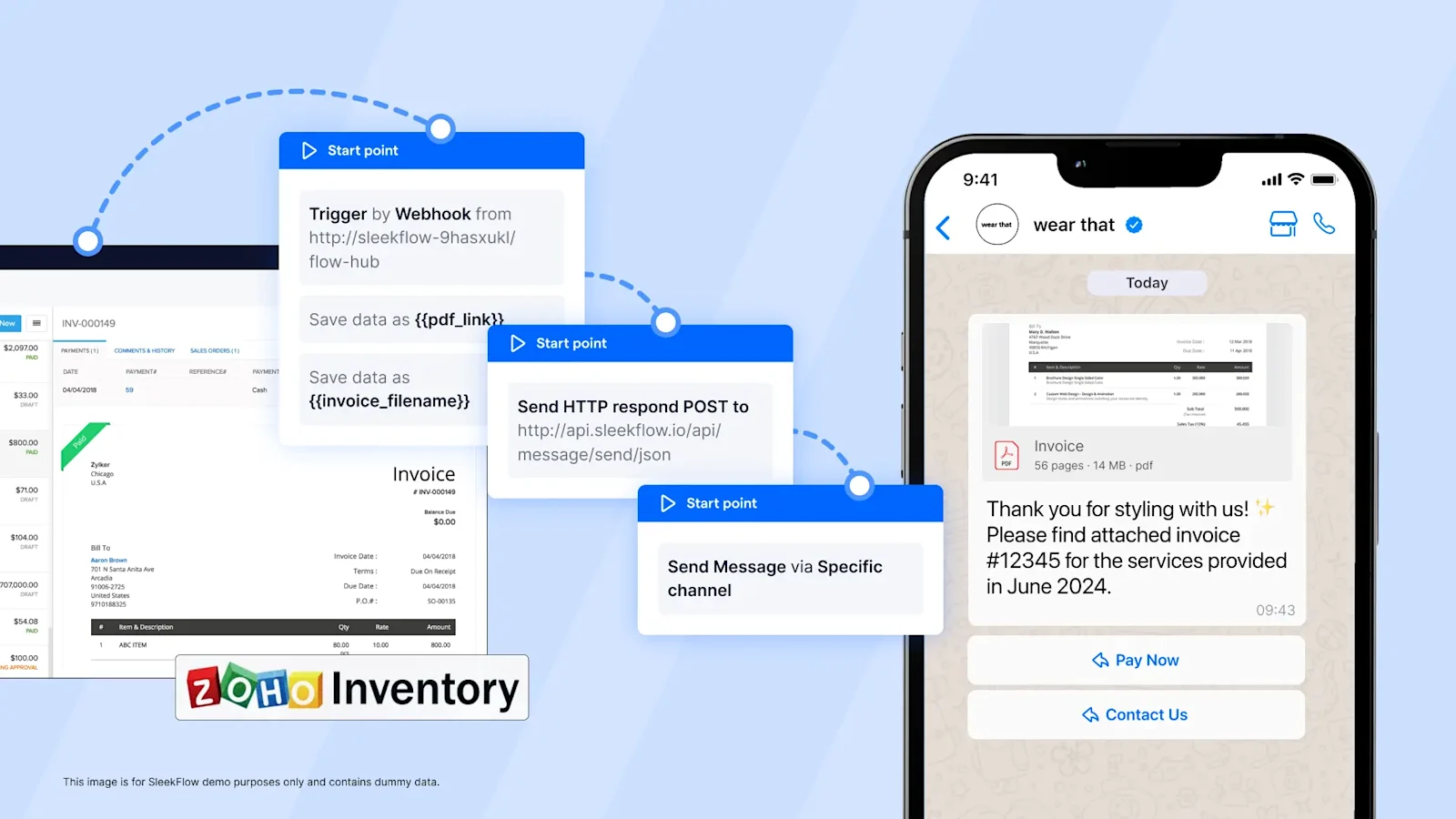 example of automated reminders and internal alerts
