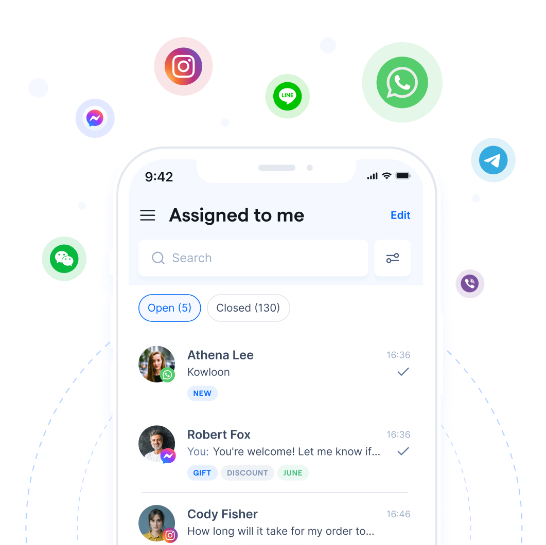 WhatsApp for customer service omnichannel