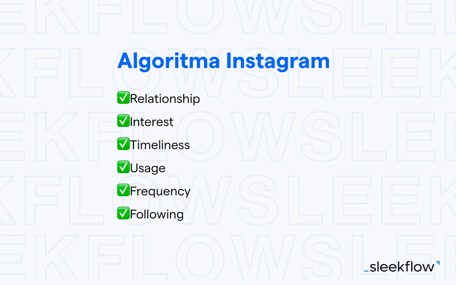 Algoritma Instagram Terbaru