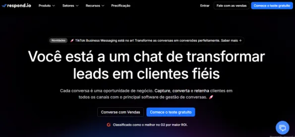 Respond PT home page