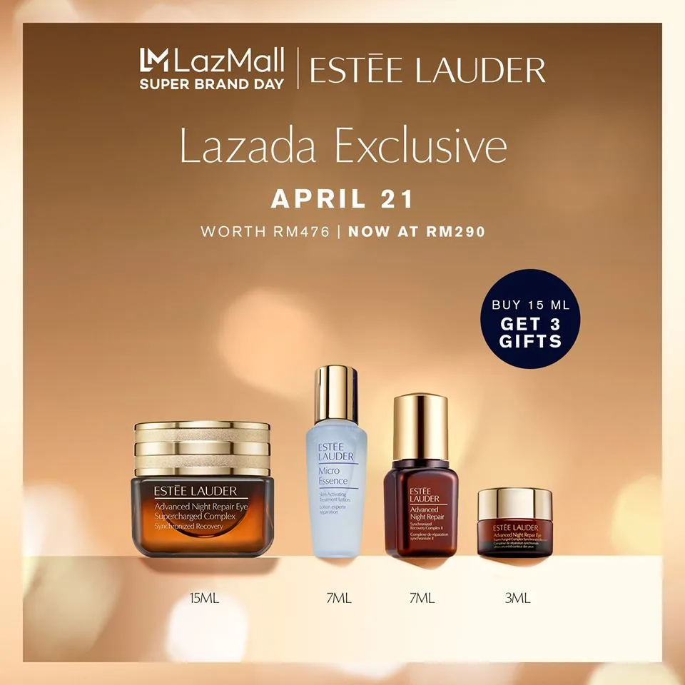 estée lauder promotional offer for lazada shoppers