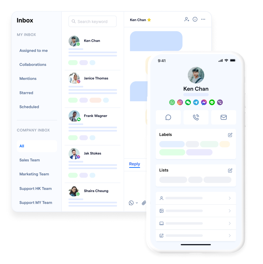 All-in-one customer data