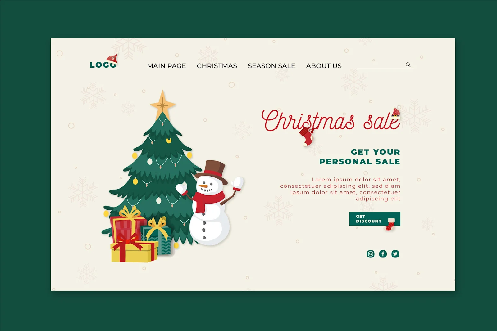 Christmas website