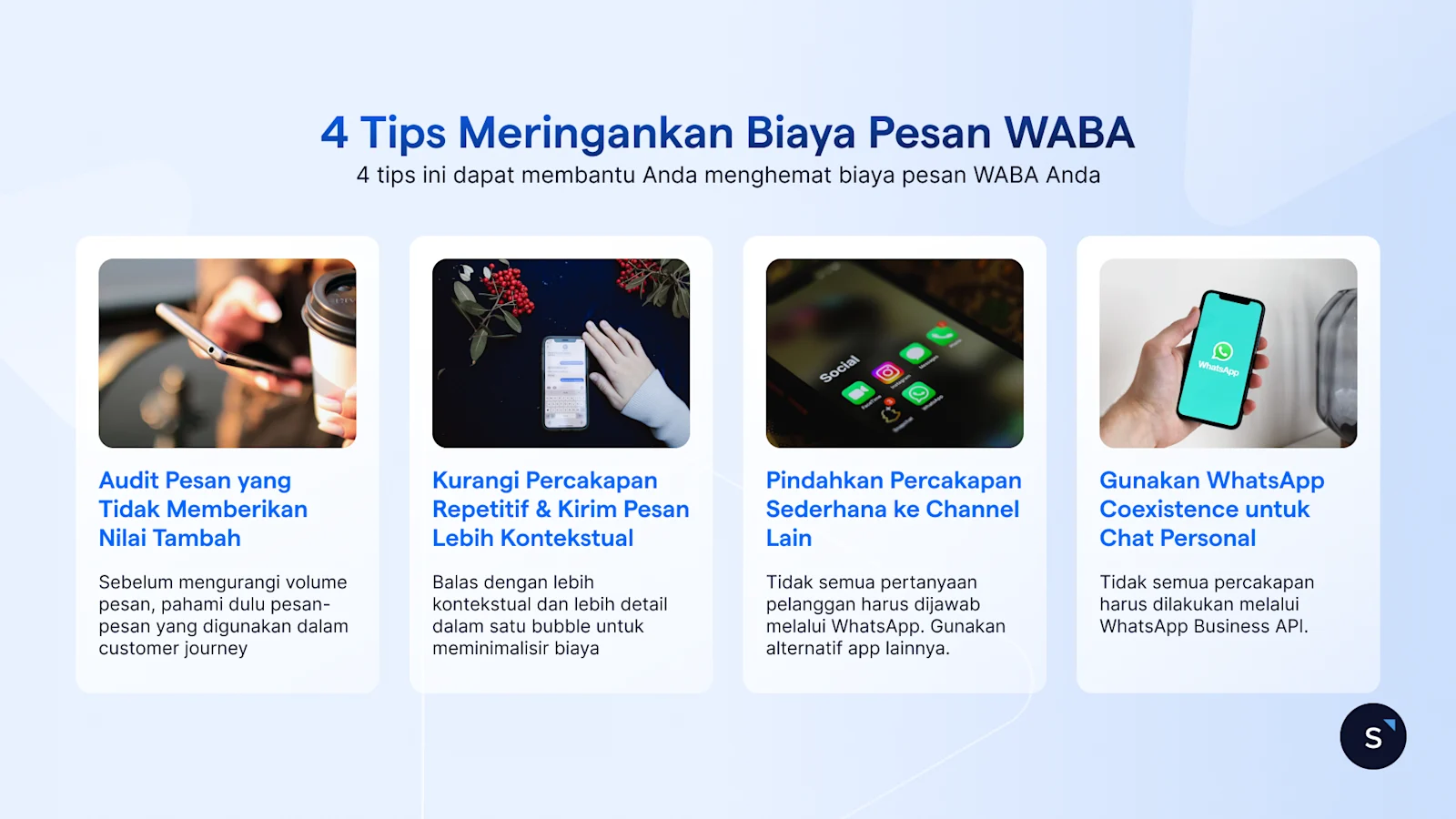 4 Tips Meringankan Biaya Pesan WABA