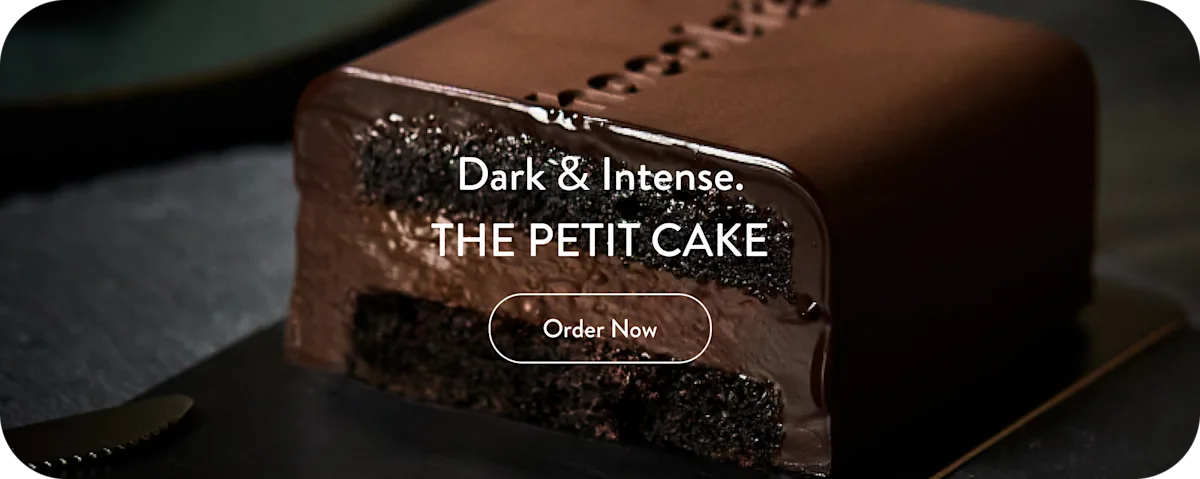 the petit cake from awfully chocolate