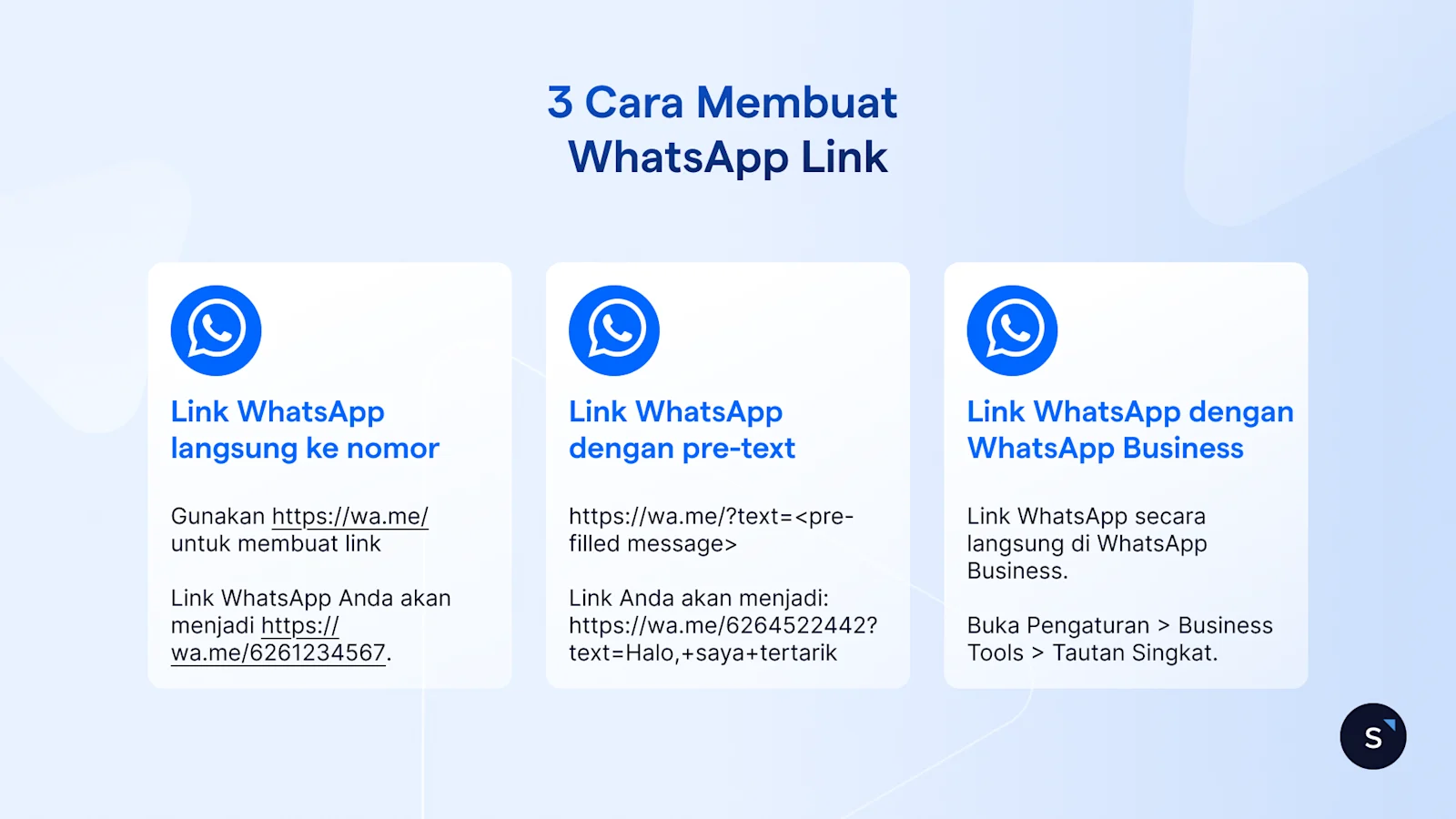 3 Cara Membuat WhatsApp Link