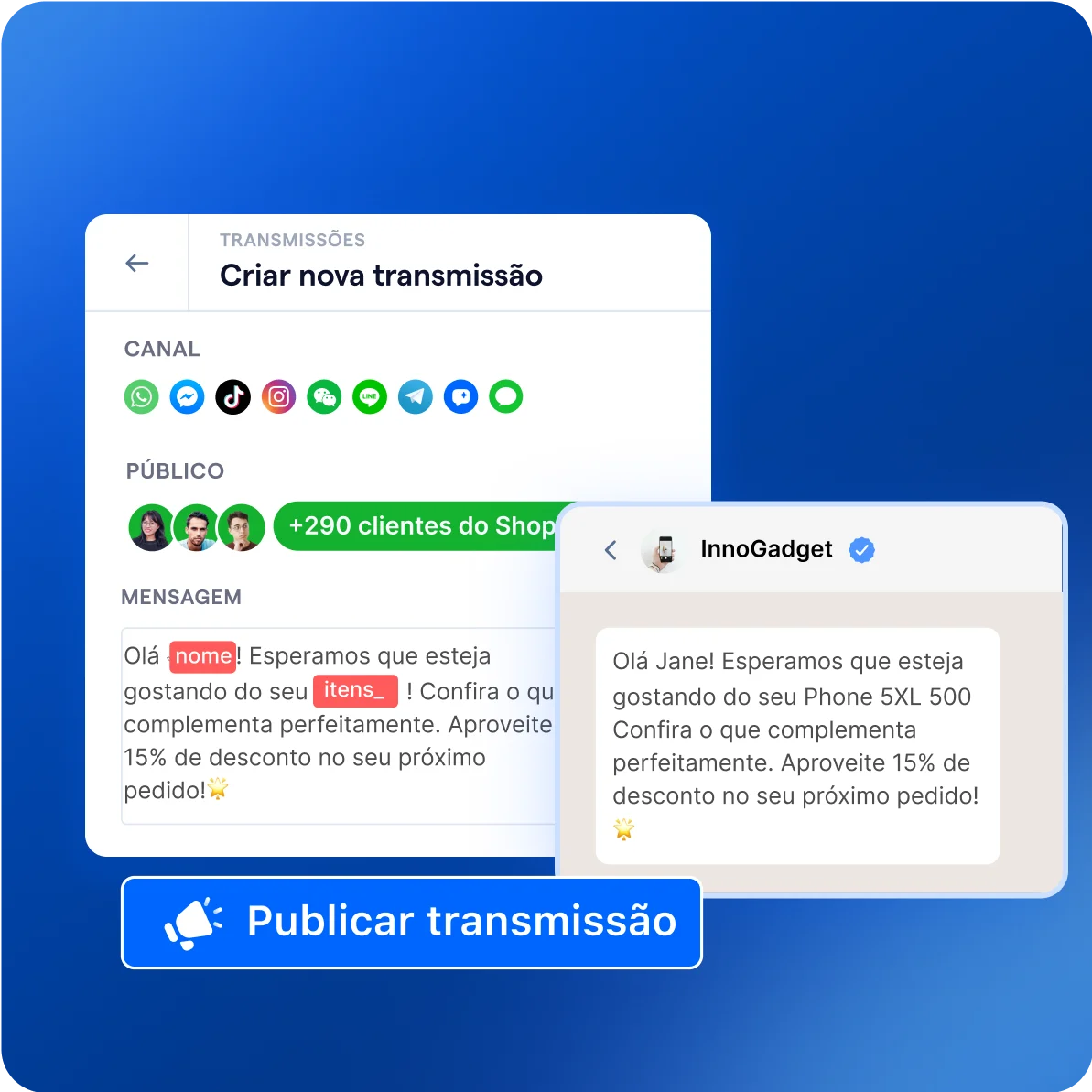 pt br shopify transmissao