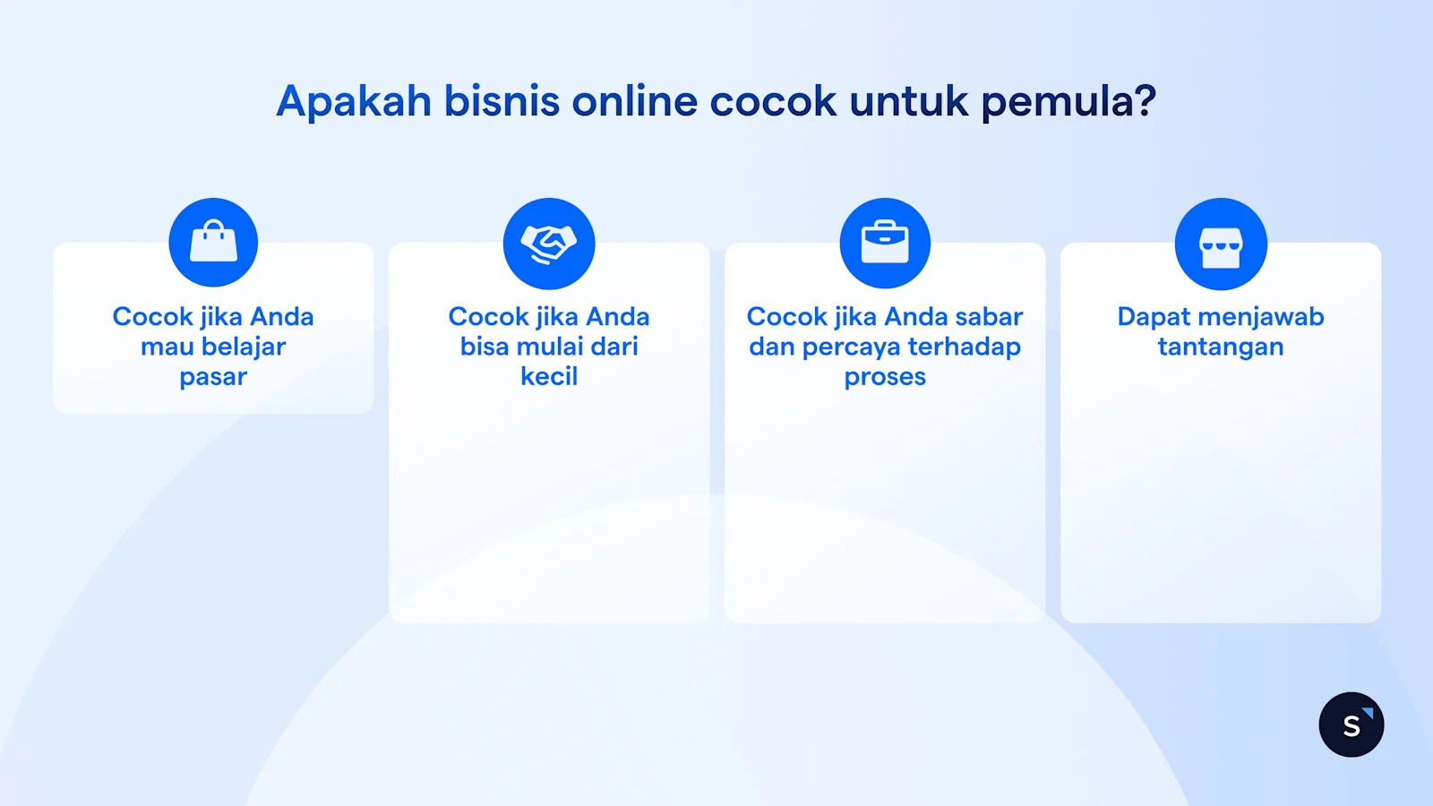 Apakah bisnis online cocok untuk pemula