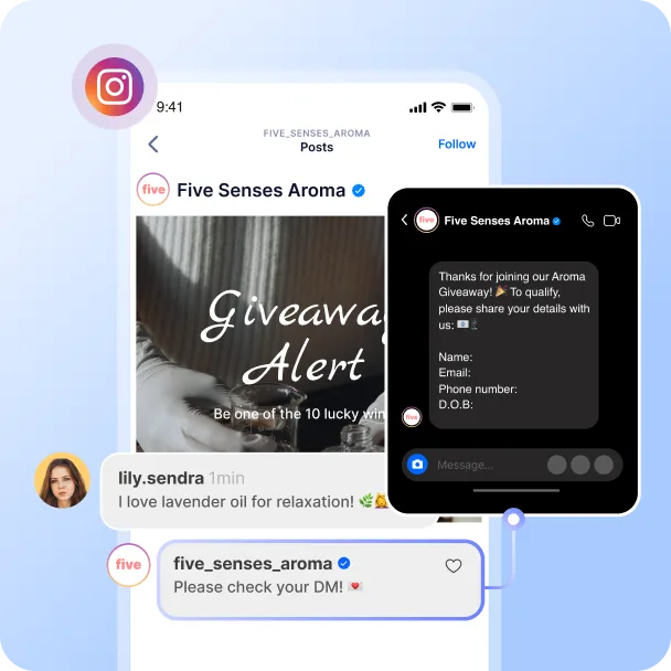 SleekFlow auto replying comments on social media 24/7