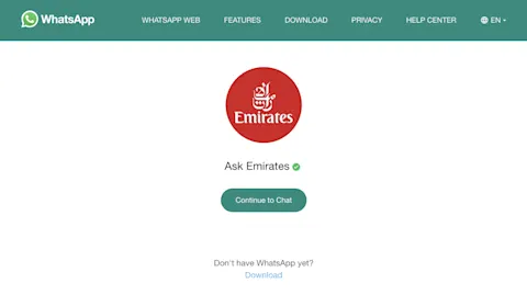 Emirates Api How much does WhatsApp Business API cost in the UAE?