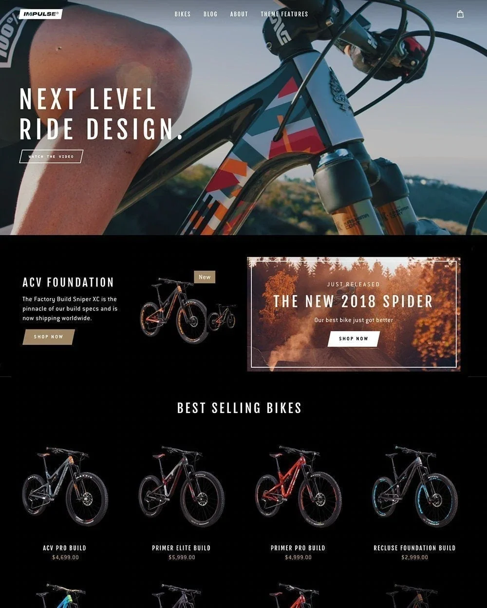 shopify theme impulse