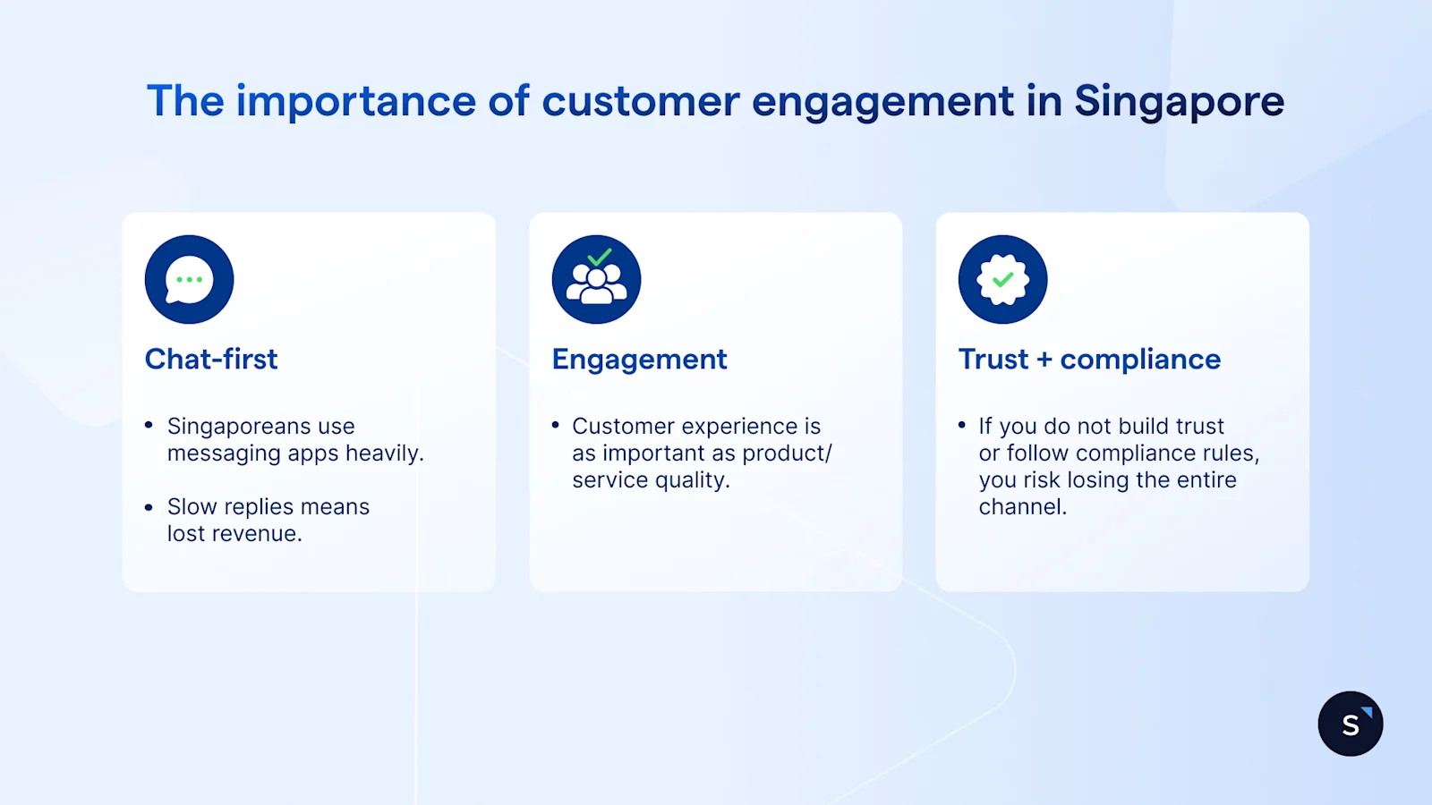 Importance of customer engagement in Singapore