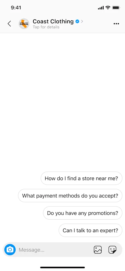 Setting up an Instagram chatbot with Messenger API