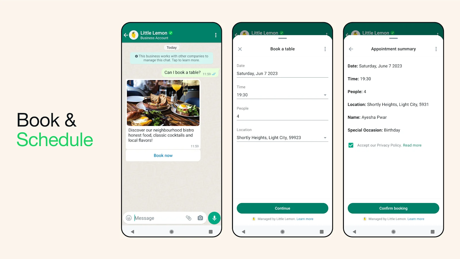 WhatsApp Flows untuk Buat Janji dan Reservasi